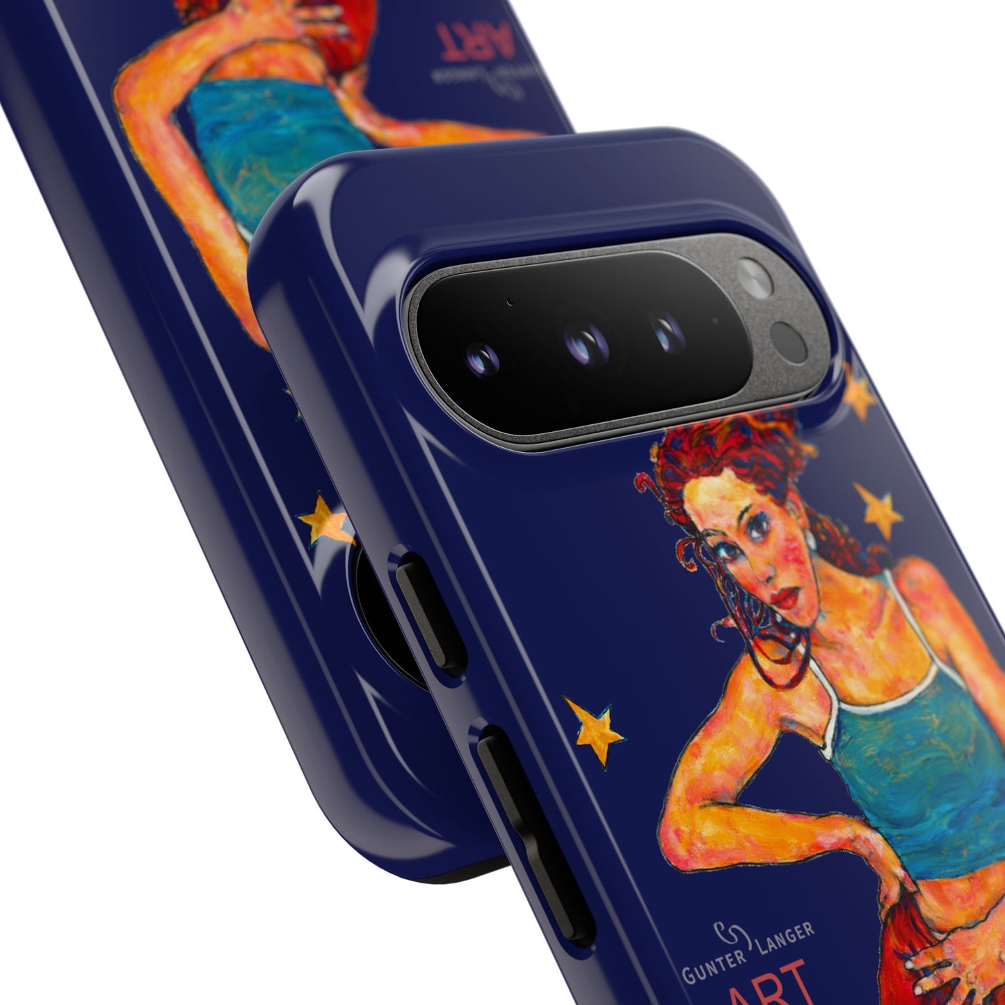 Tough Cases - Google Pixel - Samsung Galaxy - Motiv: Lea, Sternenhimmel