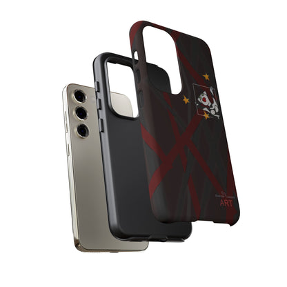 Tough Cases - Google Pixel - Samsung Galaxy - Motiv:  "Miau" klein H 8 cm, Sternenhimmel, Mikado3