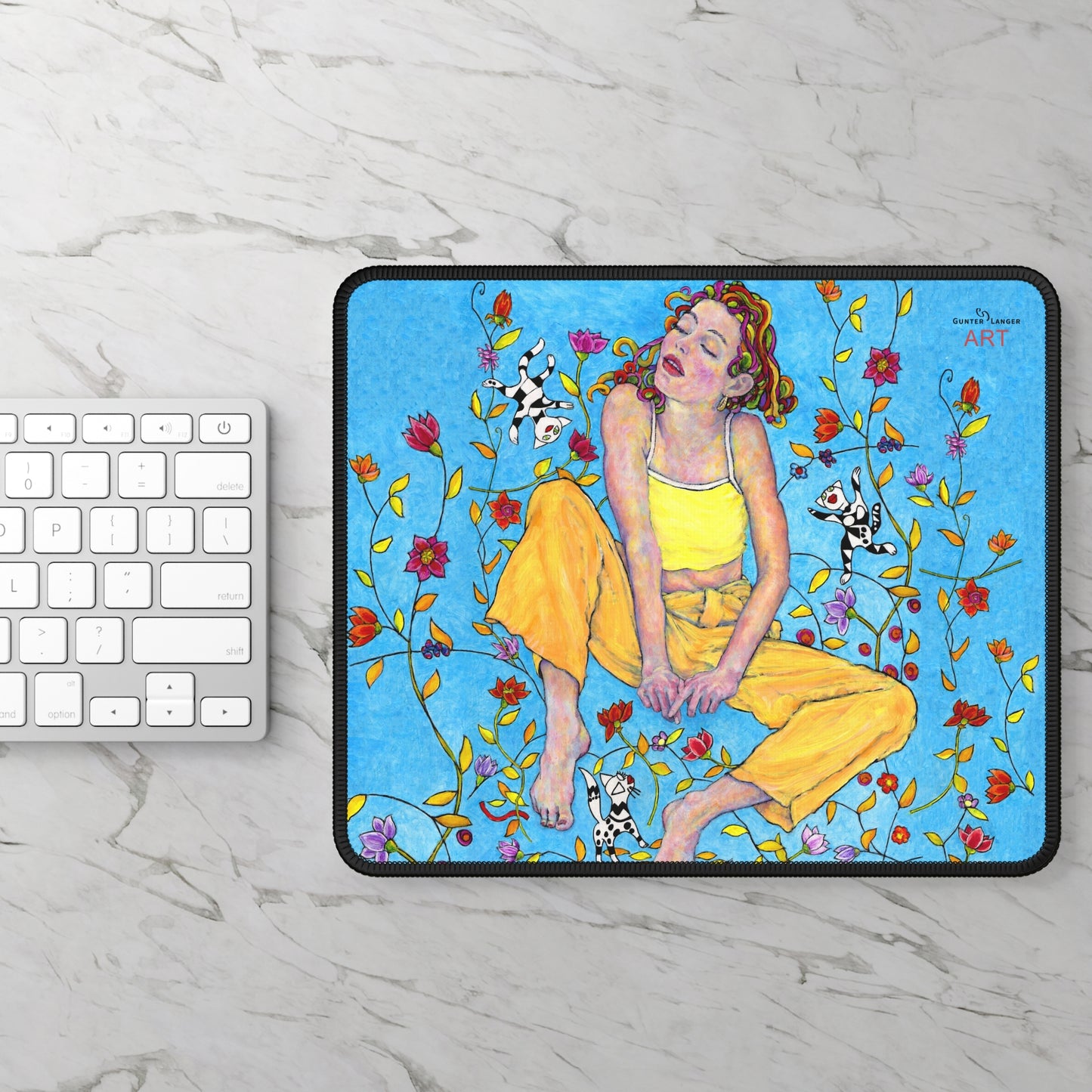 Gaming Mouse Pad - Motiv: Carolin