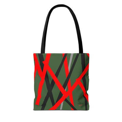 Tote Bag (AOP) - Motiv: Mikado, Grün