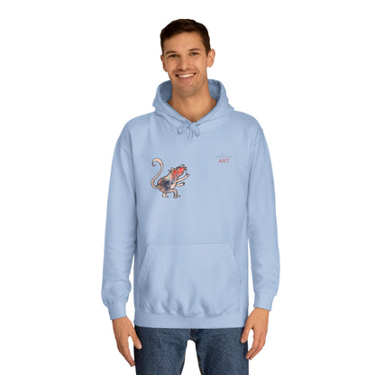 Unisex College Hoodie - Motiv: Ratte & Karambolage