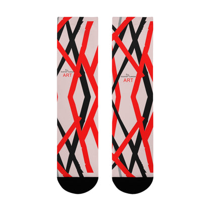 Sublimation Crew Socks (EU) - Motiv: Mikado 2, S, M, L