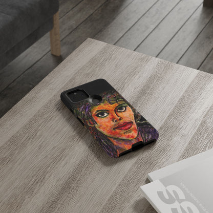 Tough Cases - Google Pixel - Samsung Galaxy - Motiv: MJ, Schwarz