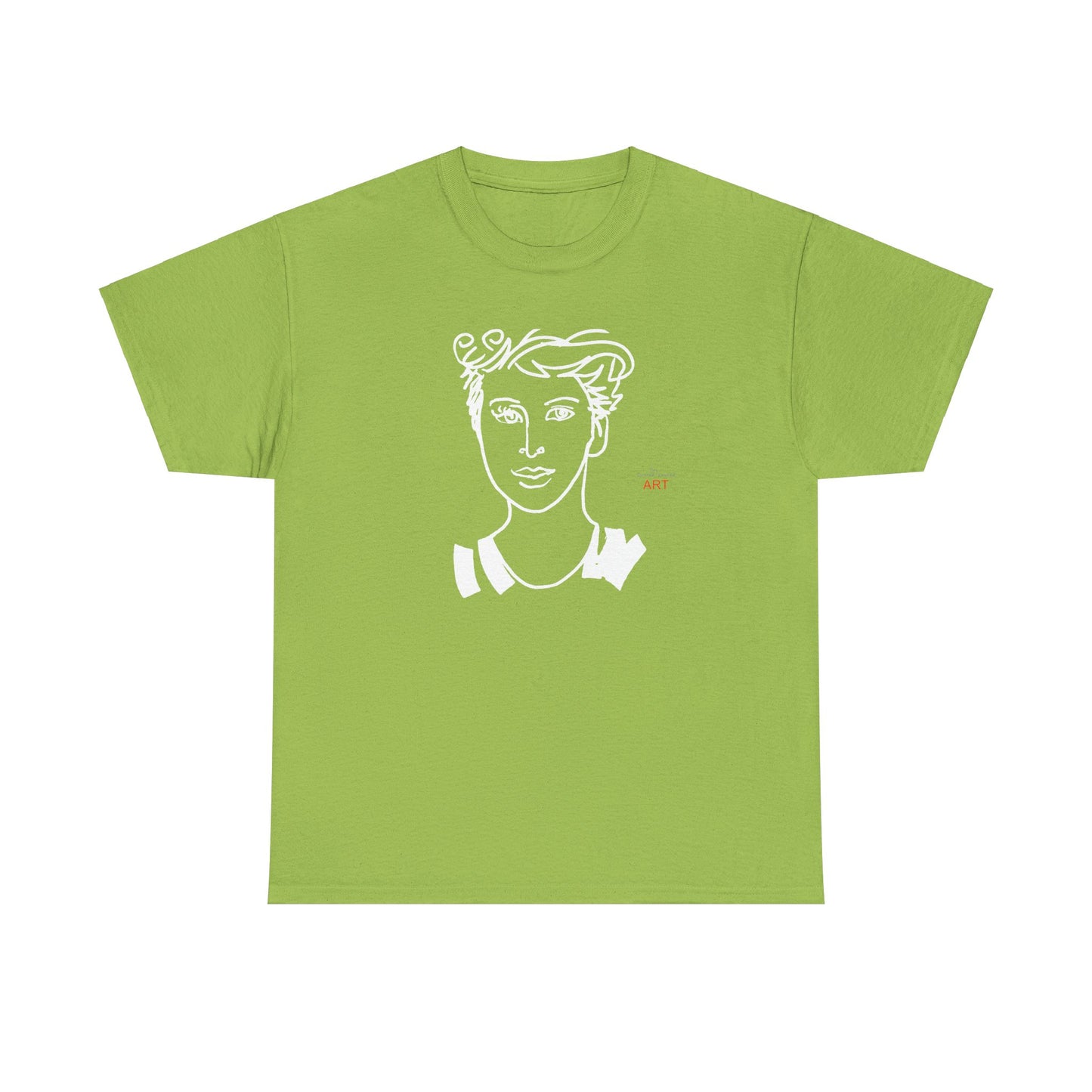 Unisex Heavy Cotton Tee - Motiv: Lars Front