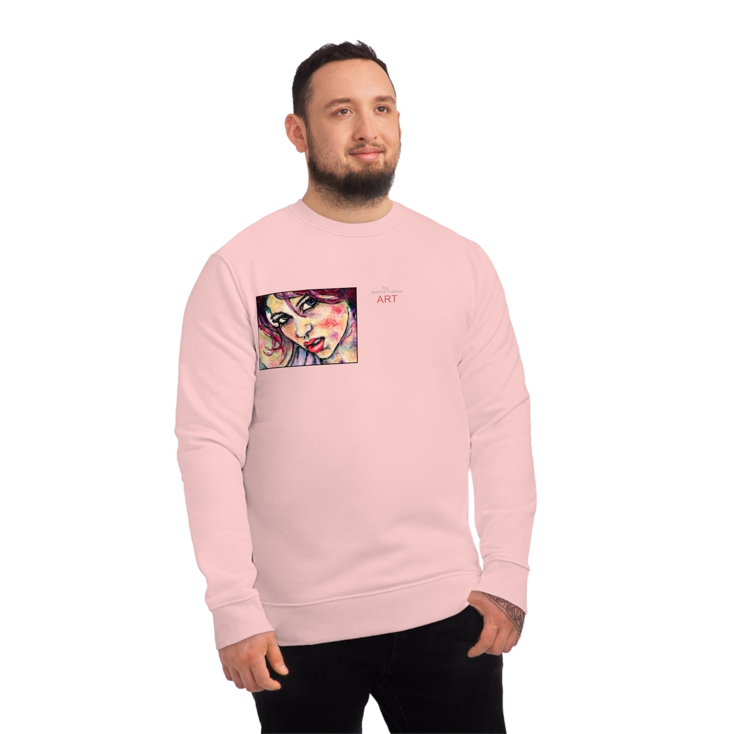 Unisex Changer Sweatshirt - Motiv: Front Nike, H12 cm (klein) & Rückseite Nike, H 43 cm