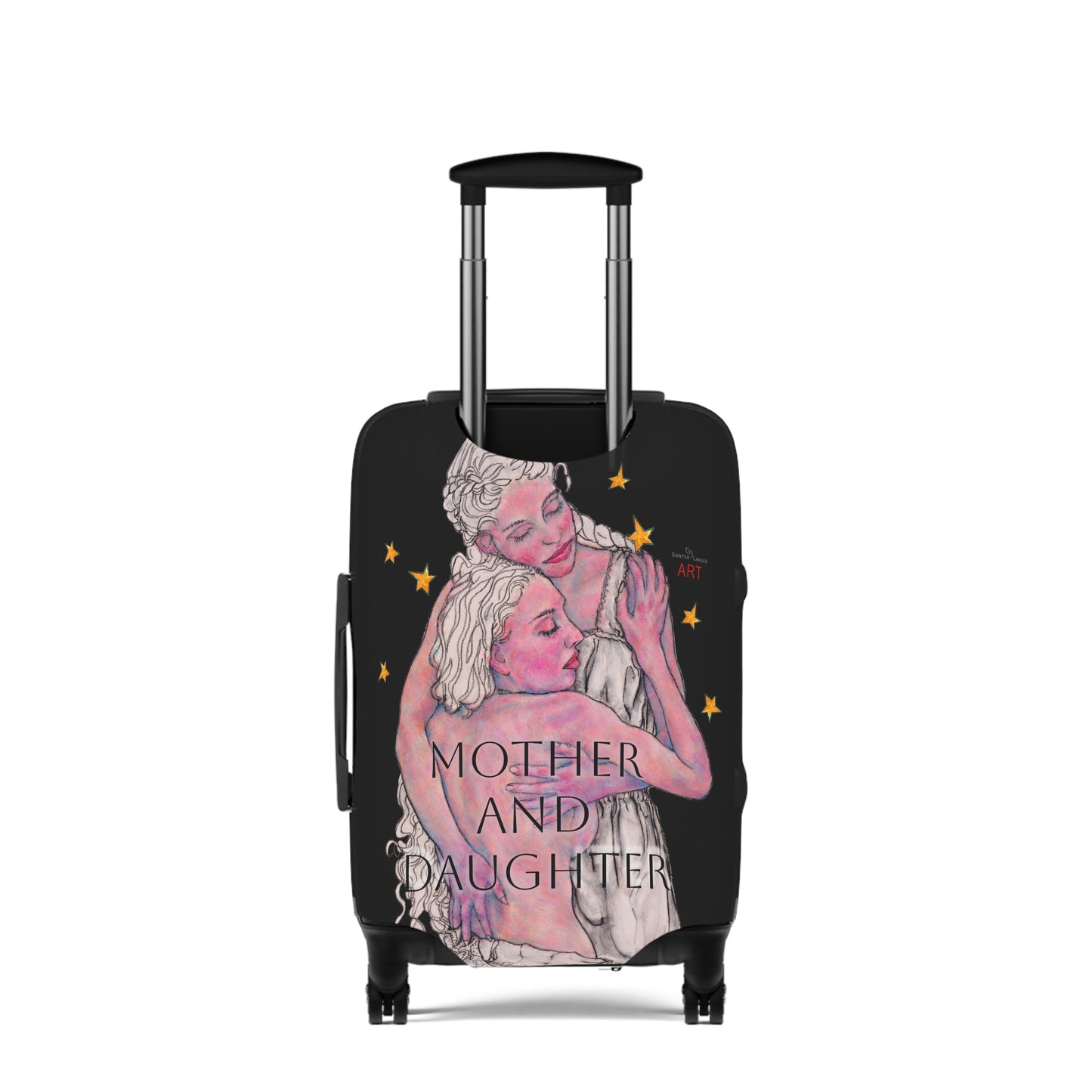 Luggage Cover - Mutter und Tochter - Motiv: Zuflucht, Sterne