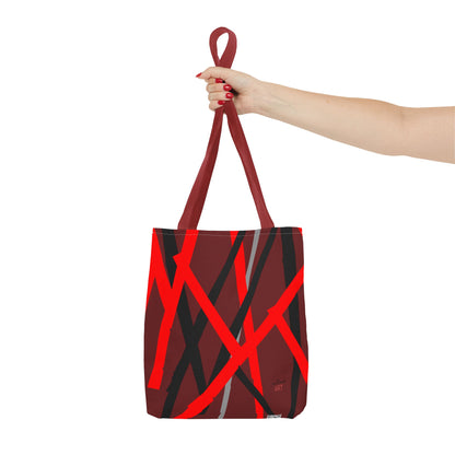 Tote Bag (AOP) - Motiv: Mikado, Rot