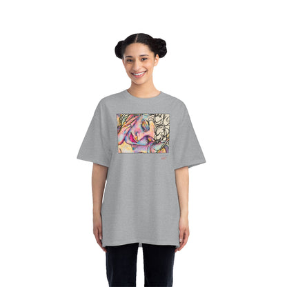 Beefy-T®  Short-Sleeve T-Shirt - Motiv: Front Mara, H 20 cm & Rückseite Mara, H 26 cm