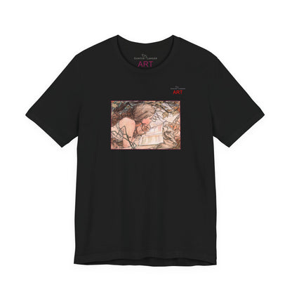 Jersey Short Sleeve Tee - Motiv: Front Antonia, H 15,73 cm