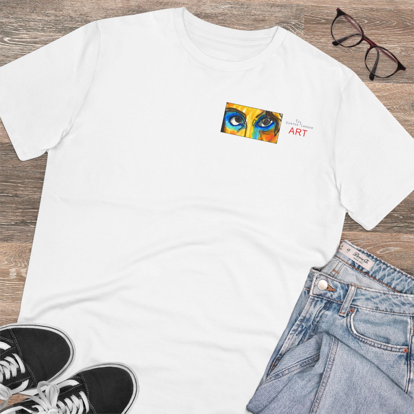 Organic Creator T-Shirt - Motiv Augen & Frechdax