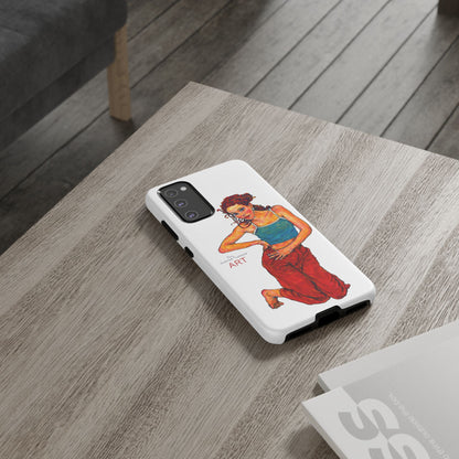 Tough Cases - Google Pixel - Samsung Galaxy - Motiv: Lea, Weiß