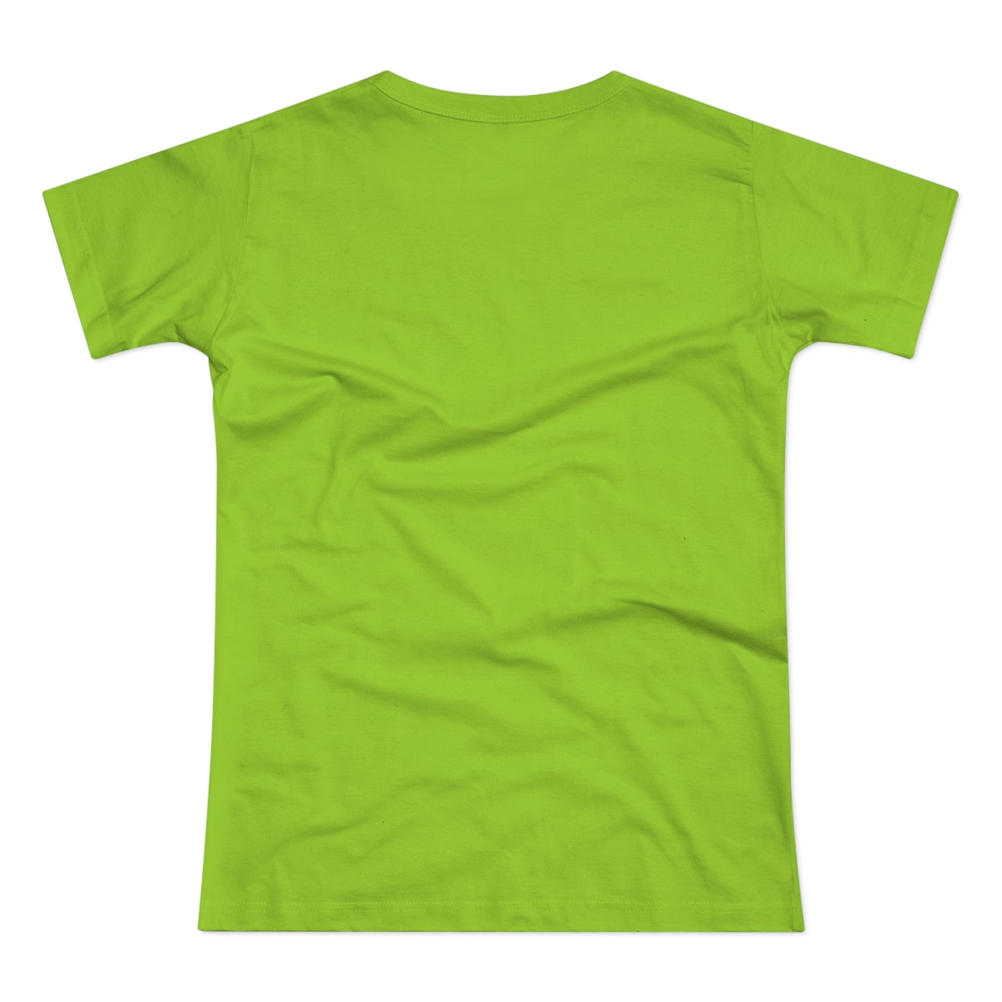 Single Jersey Women's T-shirt - hell - Motiv: Alva, Ausschnitt, H 6,5 cm