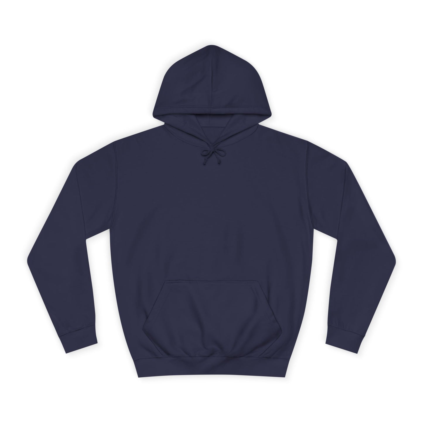 Unisex College Hoodie - Motiv: Rückseite Bei dir (gerahmt), H 49 cm