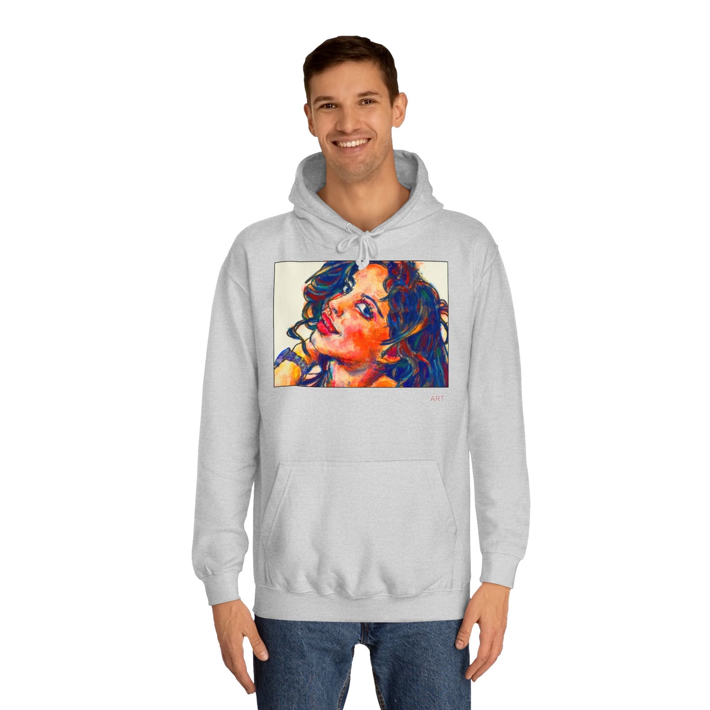 Unisex College Hoodie - Motiv: Frontseite Marlen