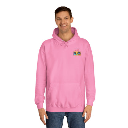 Unisex College Hoodie - Motiv: Augen & Frechdax