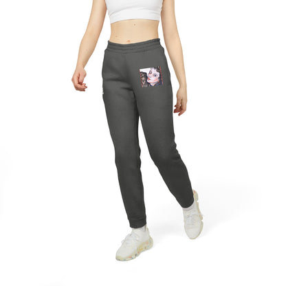 Adidas Unisex Fleece Joggers - Motiv: Annette