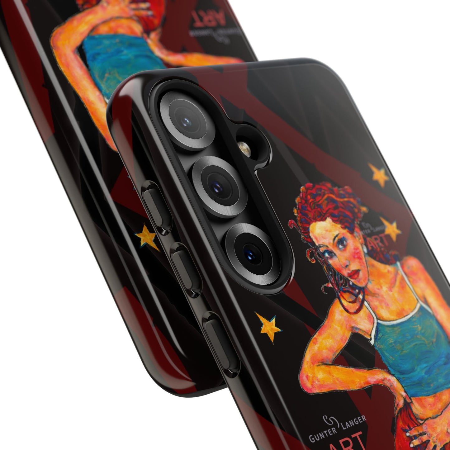 Tough Cases - Google Pixel - Samsung Galaxy - Motiv: Lea, Sternenhimmel, Mikado3