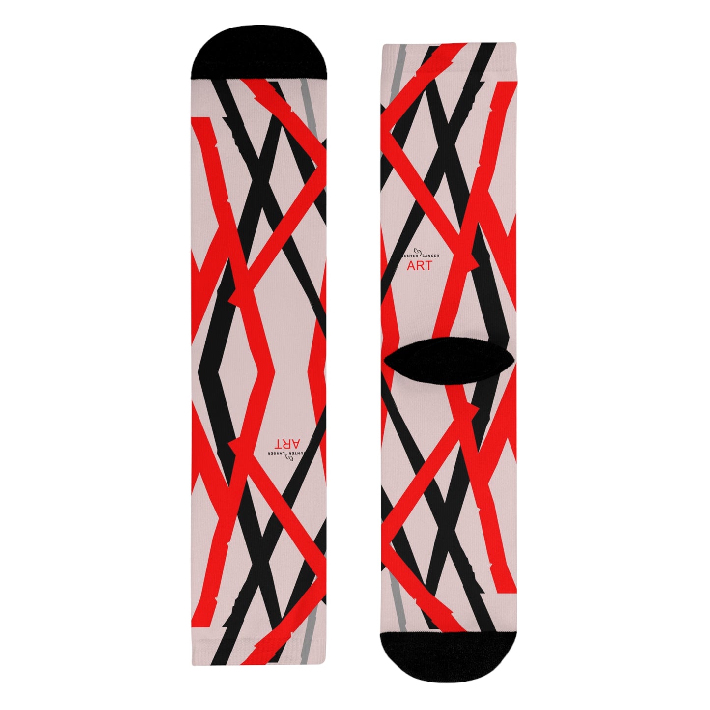 Sublimation Crew Socks (EU) - Motiv: Mikado 3, S, M, L
