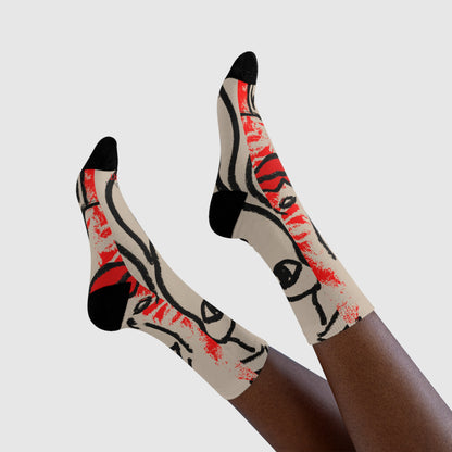 Sublimation Crew Socks (EU) - Motiv: Louisa