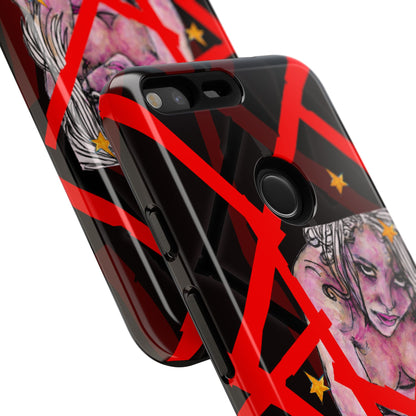 Tough Cases - Google Pixel - Samsung Galaxy - Motiv: Stella, Mikado