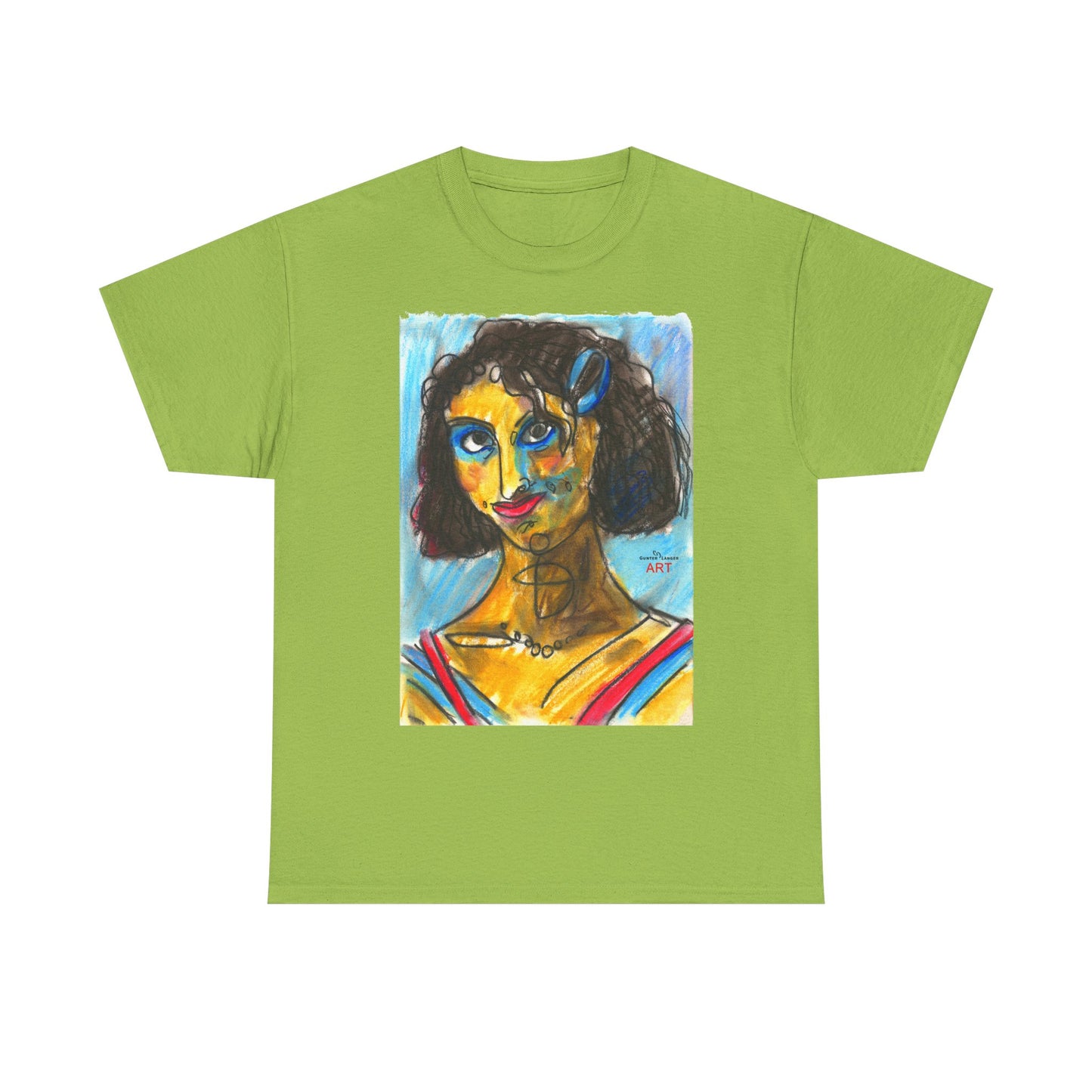 Unisex Heavy Cotton Tee - Motiv: Front Frechdax
