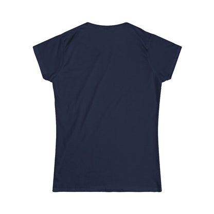 Women's Softstyle Tee - Motiv: Front, Zwei  Fische  zueinander