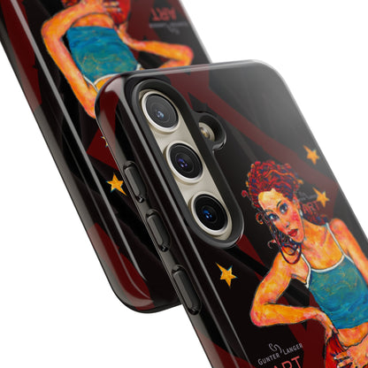 Tough Cases - Google Pixel - Samsung Galaxy - Motiv: Lea, Sternenhimmel, Mikado3