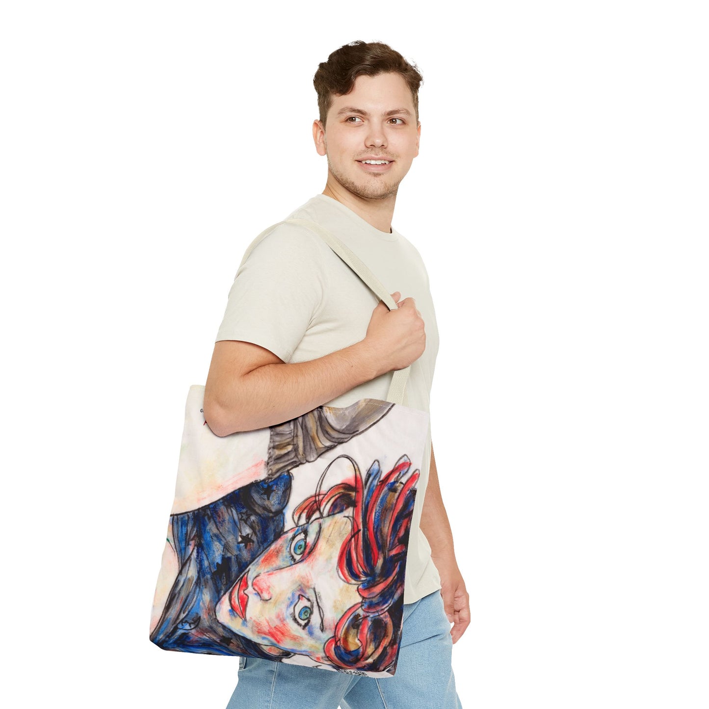 Tote Bag (AOP) - Motiv: Alexa, A02