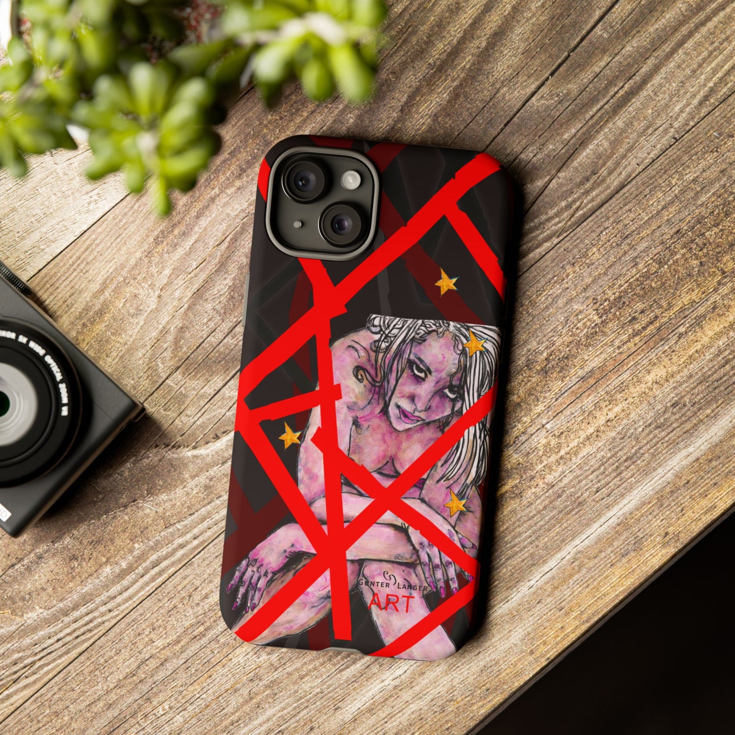 Tough Cases - iPhone - Motiv: Stella, Mikado