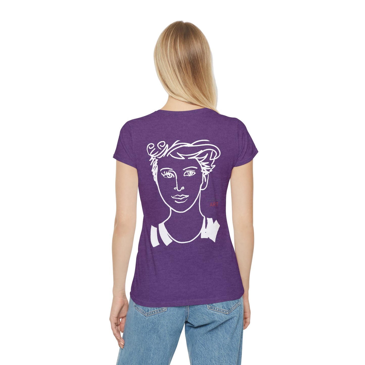 Women's Iconic T-Shirt - Motiv: Lars & Lars (weiß)