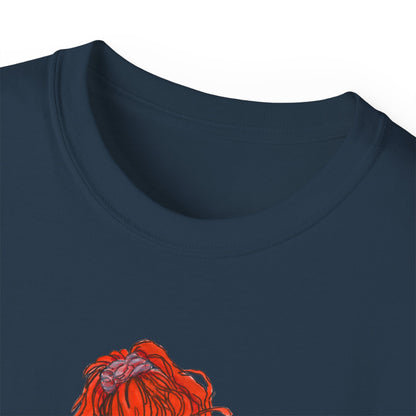 Unisex Ultra Cotton Tee - Motiv: Front Julia,  H 33,5 cm