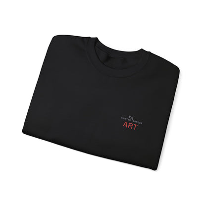Unisex Heavy Blend™ Crewneck Sweatshirt - Motiv: Front Logo & Rückseite Pauline