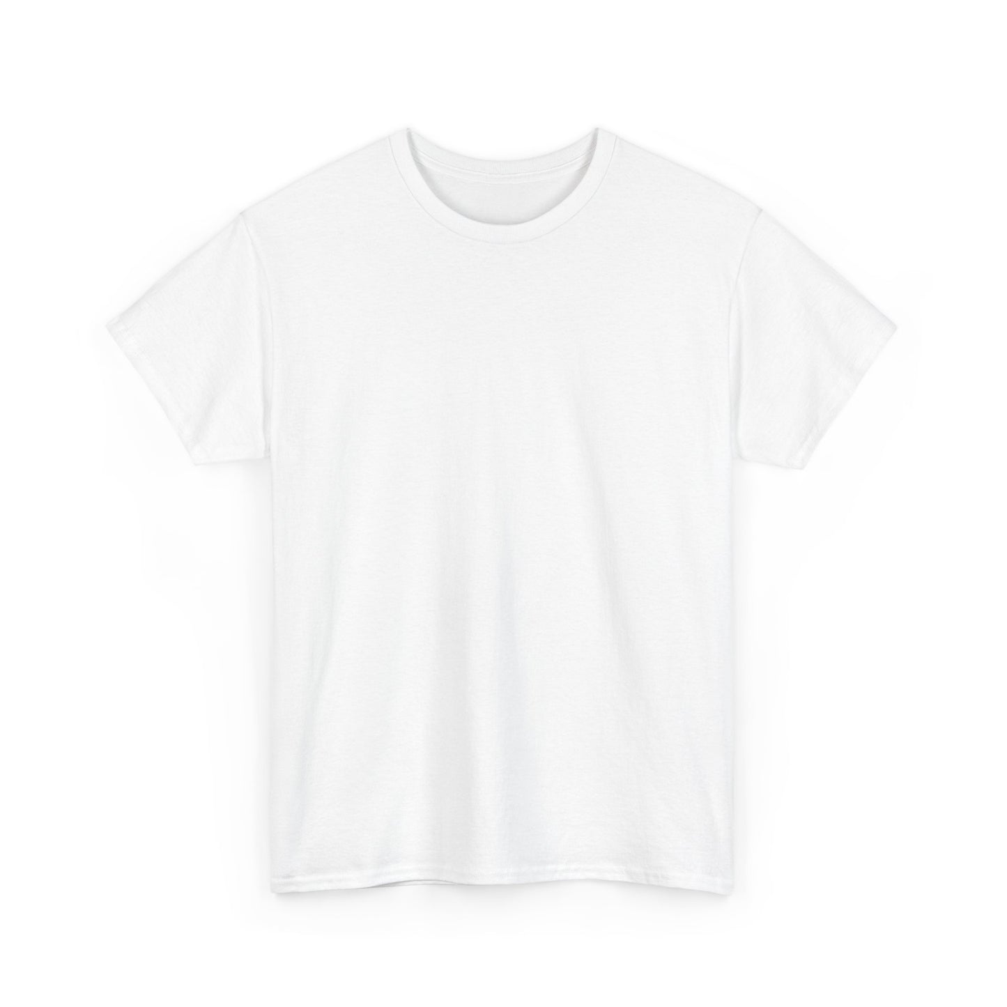Unisex Heavy Cotton Tee - Motiv: Rückseite Zuflucht (groß)