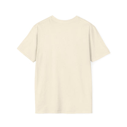 Unisex Softstyle T-Shirt - Motiv: Front Engel 3,  H 11,5 cm