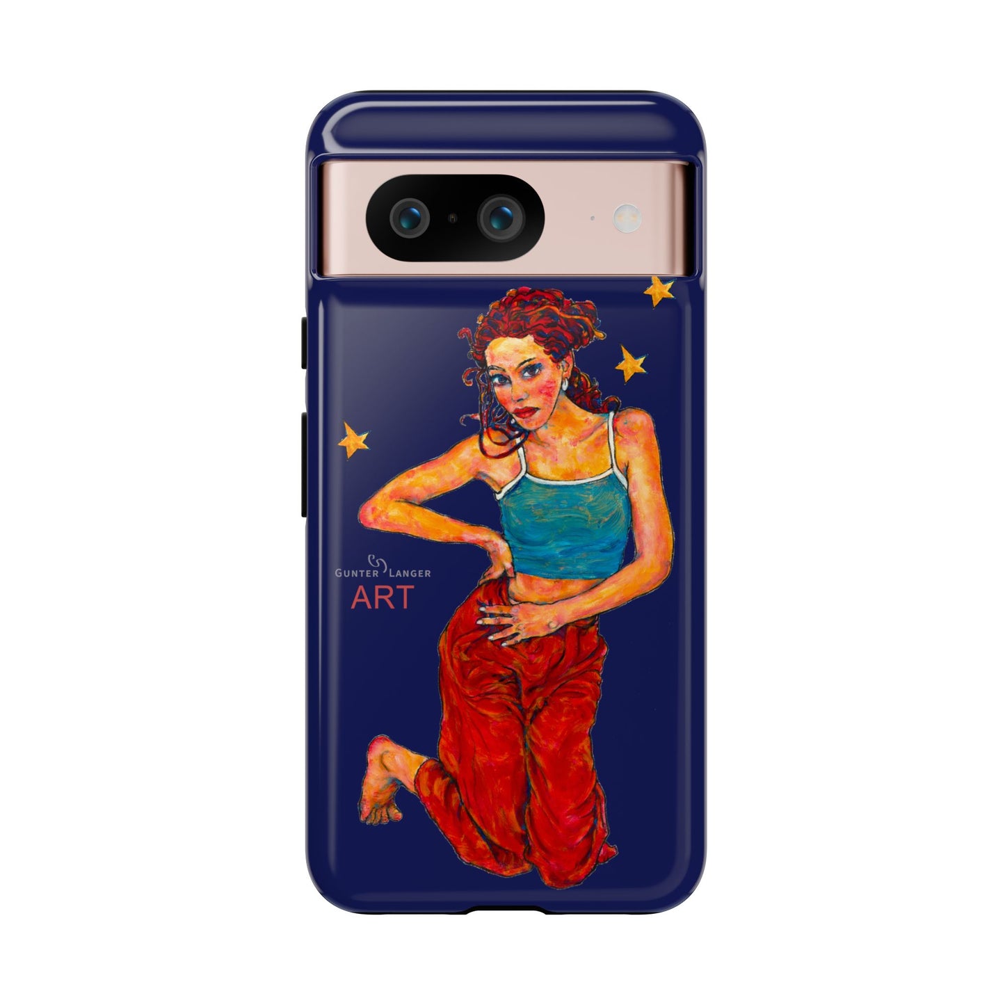 Tough Cases - Google Pixel - Samsung Galaxy - Motiv: Lea, Sternenhimmel