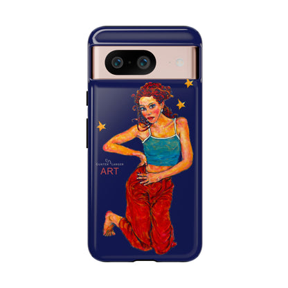 Tough Cases - Google Pixel - Samsung Galaxy - Motiv: Lea, Sternenhimmel