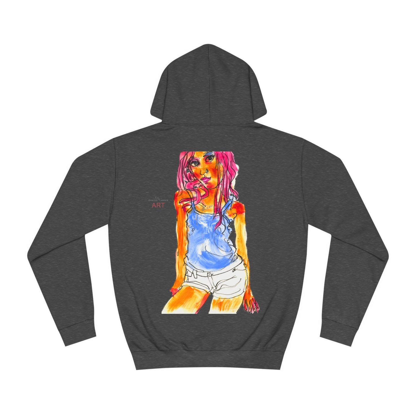 Unisex College Hoodie -  Motiv: Steffi (klein) & Steffi