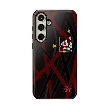 Tough Cases - Google Pixel - Samsung Galaxy - Motiv:  "Miau" klein H 8 cm, Sternenhimmel, Mikado3