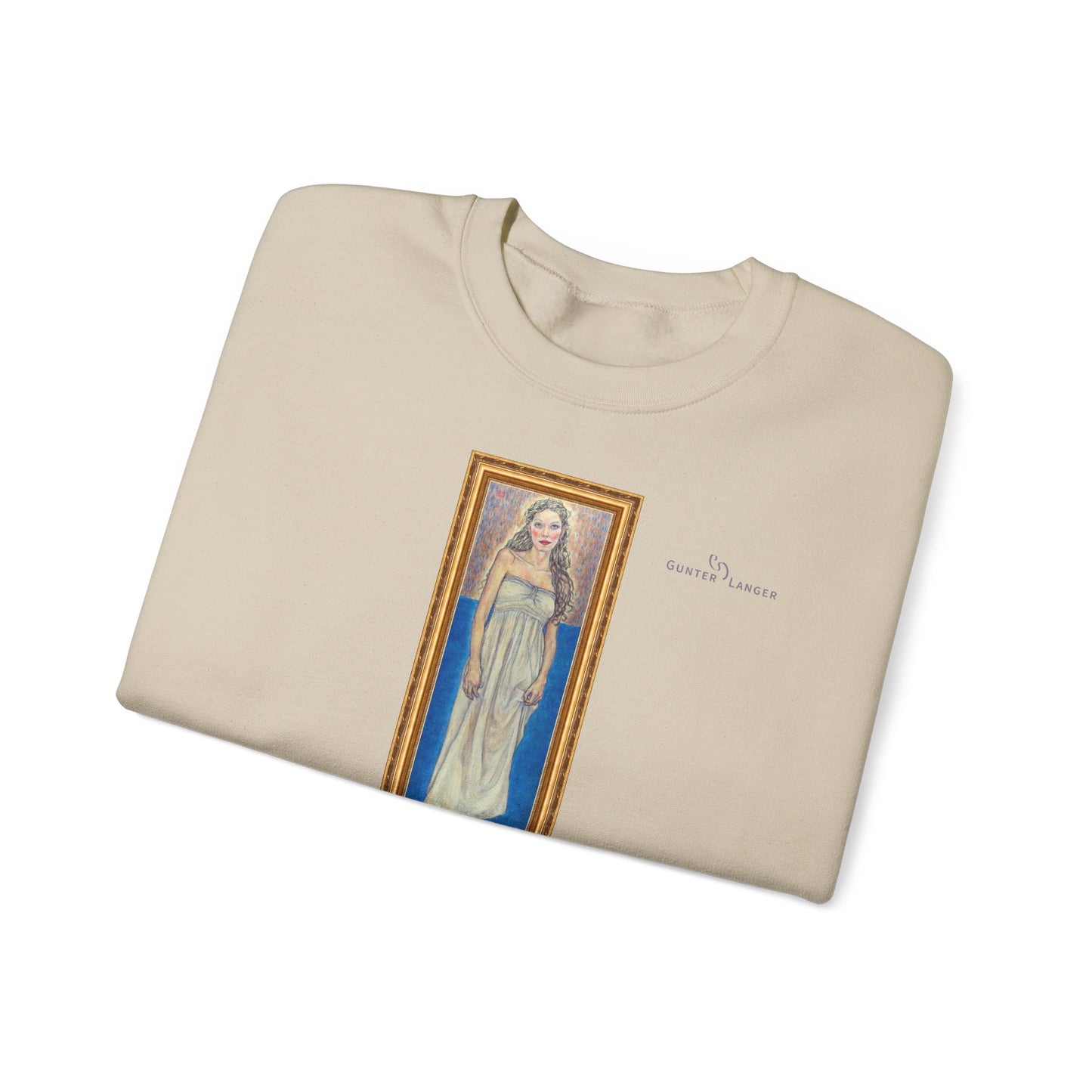 Unisex Heavy Blend™ Crewneck Sweatshirt - Motiv: Front Marie (gerahmt)