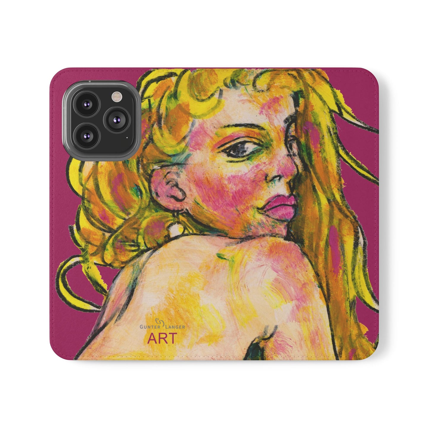 Flip Cases - Motiv: Romina, Rot