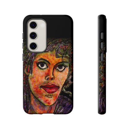 Tough Cases - Google Pixel - Samsung Galaxy - Motiv: MJ, Schwarz