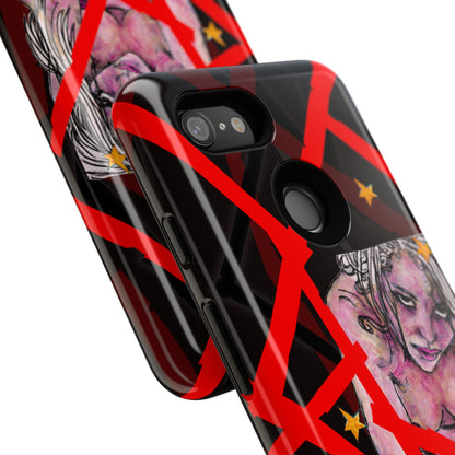 Tough Cases - Google Pixel - Samsung Galaxy - Motiv: Stella, Mikado