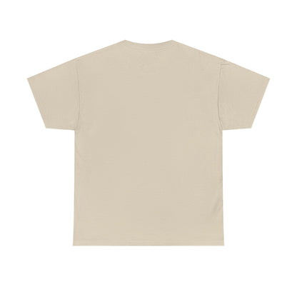 Unisex Heavy Cotton Tee - Motiv: Front, Ria mit Art Rot, H 40 cm