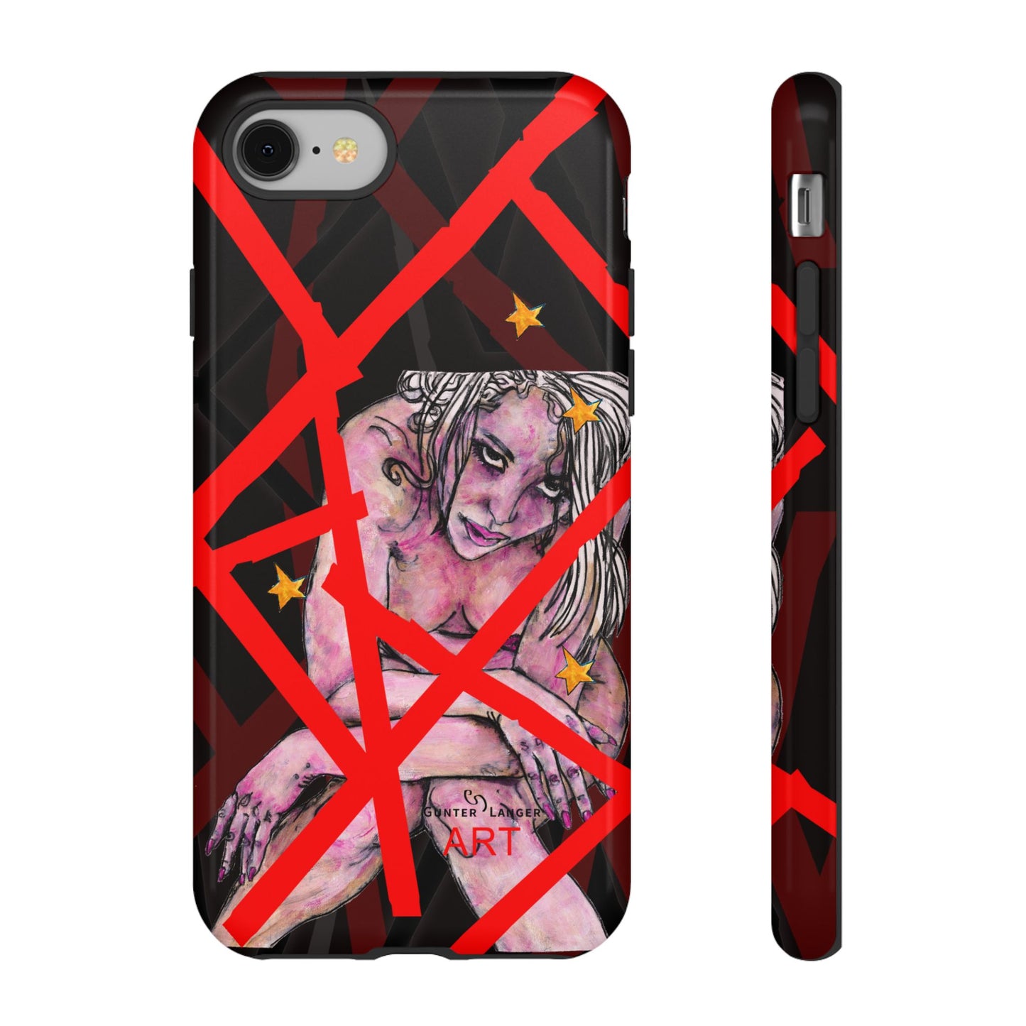 Tough Cases - iPhone - Motiv: Stella, Mikado
