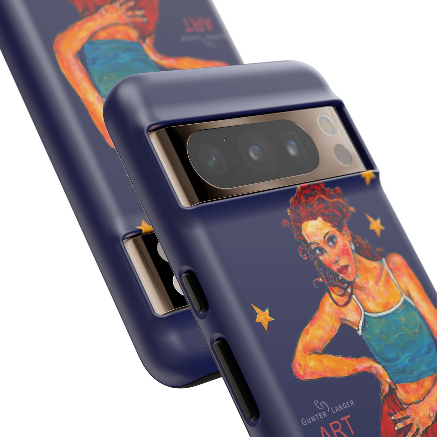 Tough Cases - Google Pixel - Samsung Galaxy - Motiv: Lea, Sternenhimmel