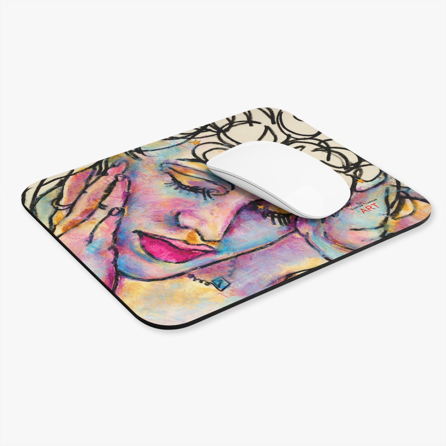 Mouse Pad (Rectangle) - Motiv: Mara, Ausschnitt