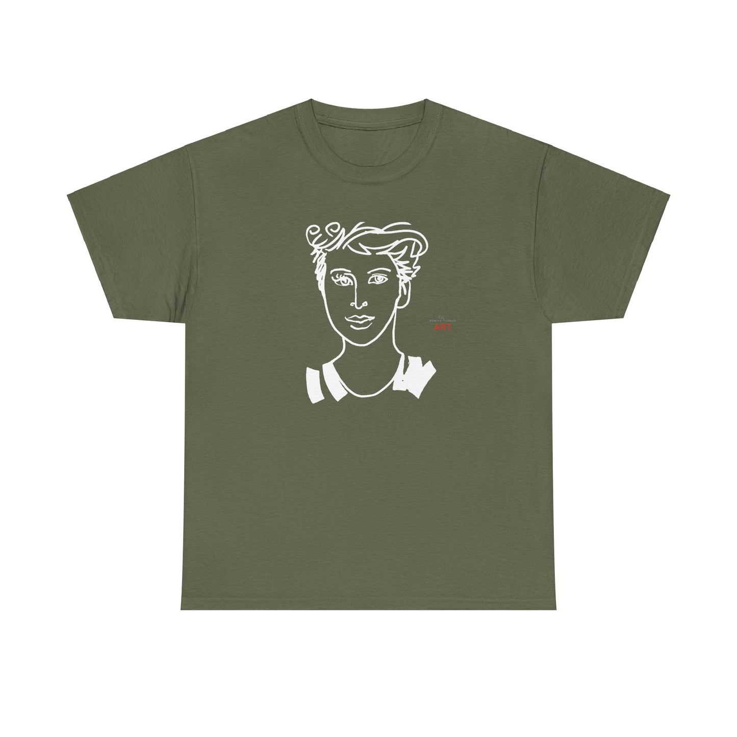 Unisex Heavy Cotton Tee - Motiv: Lars Front