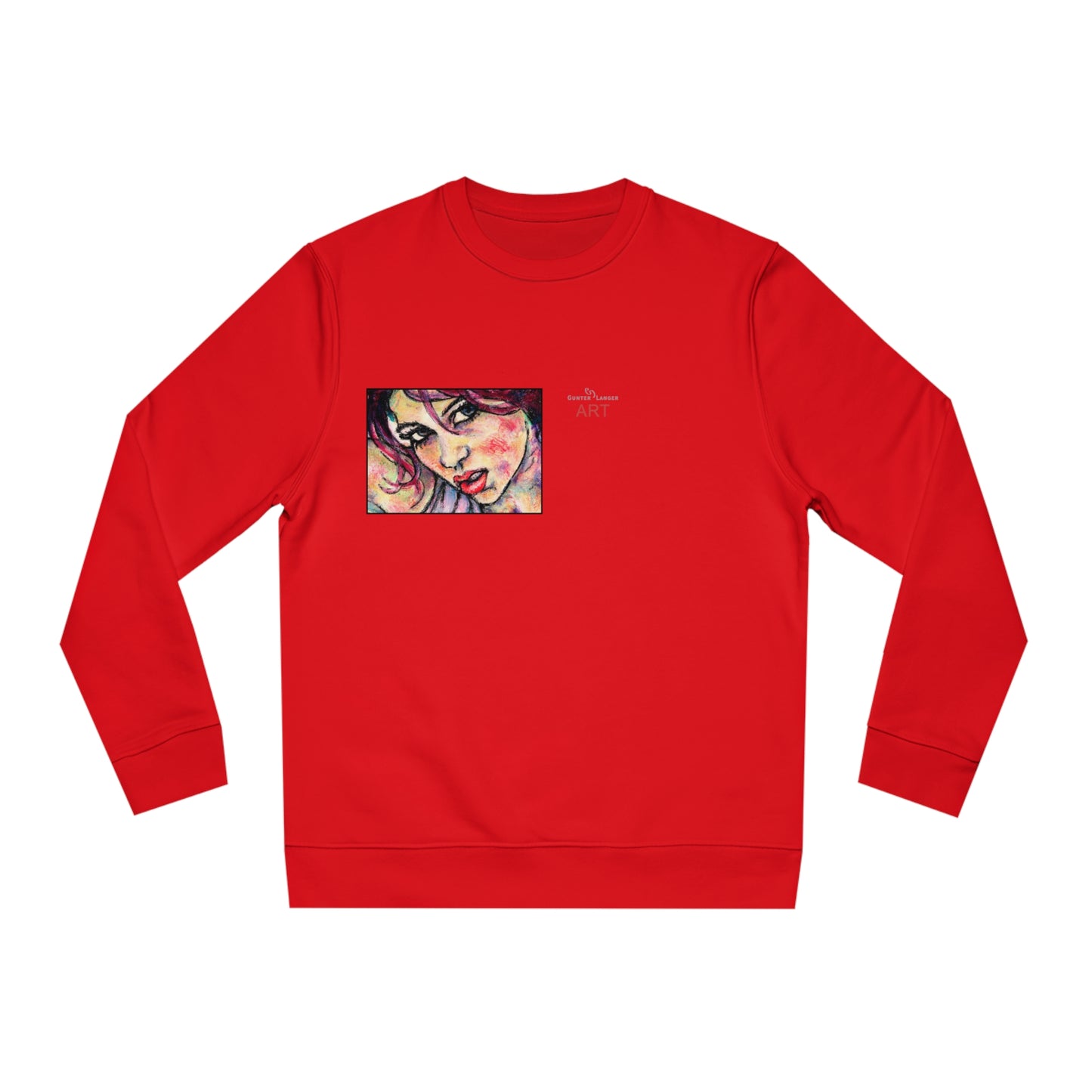 Unisex Changer Sweatshirt - Motiv: Front Nike, H12 cm (klein) & Rückseite Nike, H 43 cm