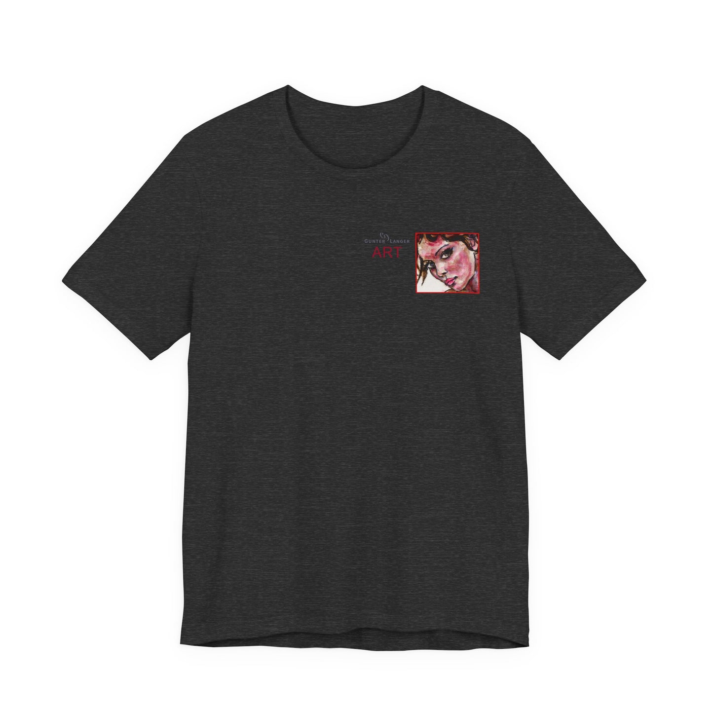Copy of Unisex Jersey Short Sleeve Tee - Motiv: Annette, H 8 cm
