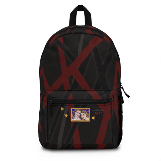 Backpack - Motiv: Freundinnen, H 5 cm, Mikado 3 sw
